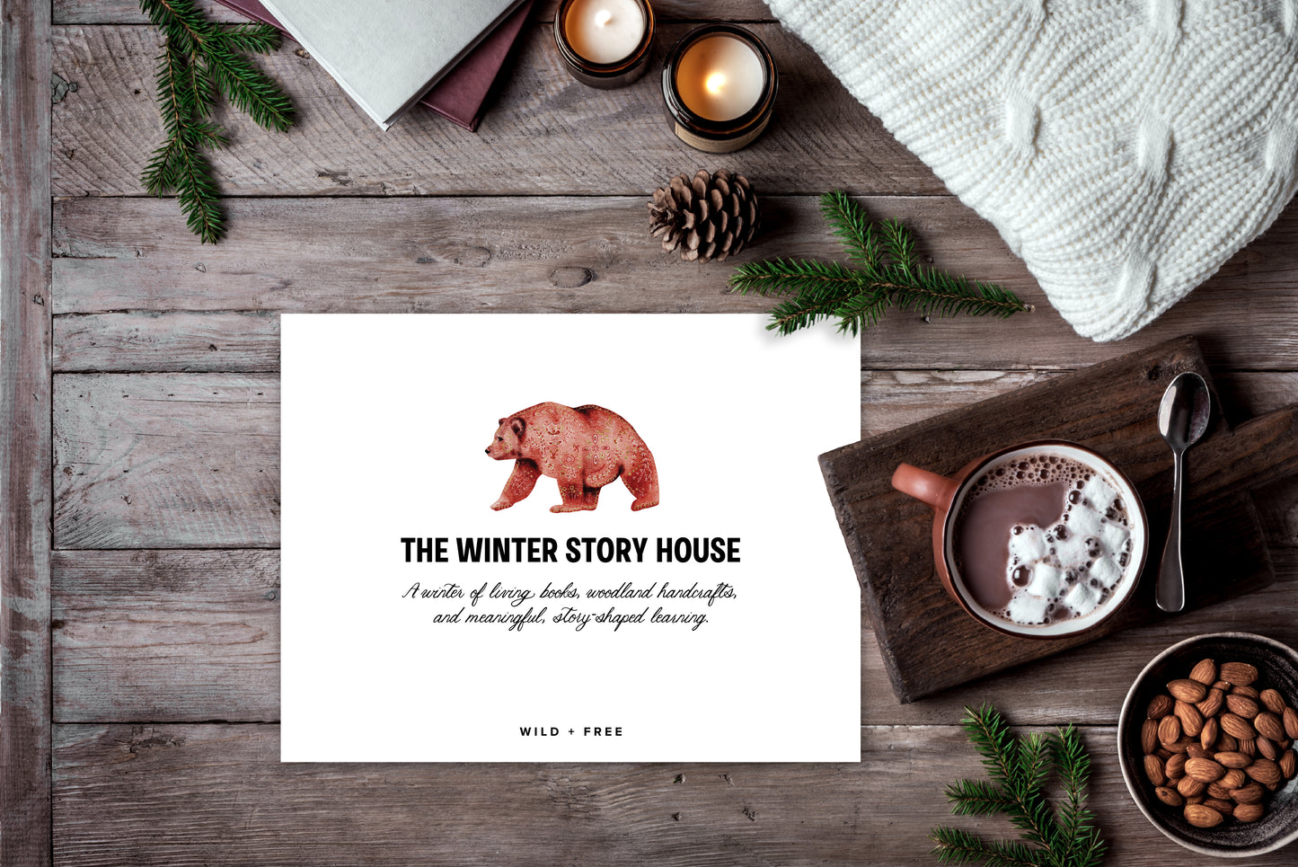 The WINTER STORY HOUSE