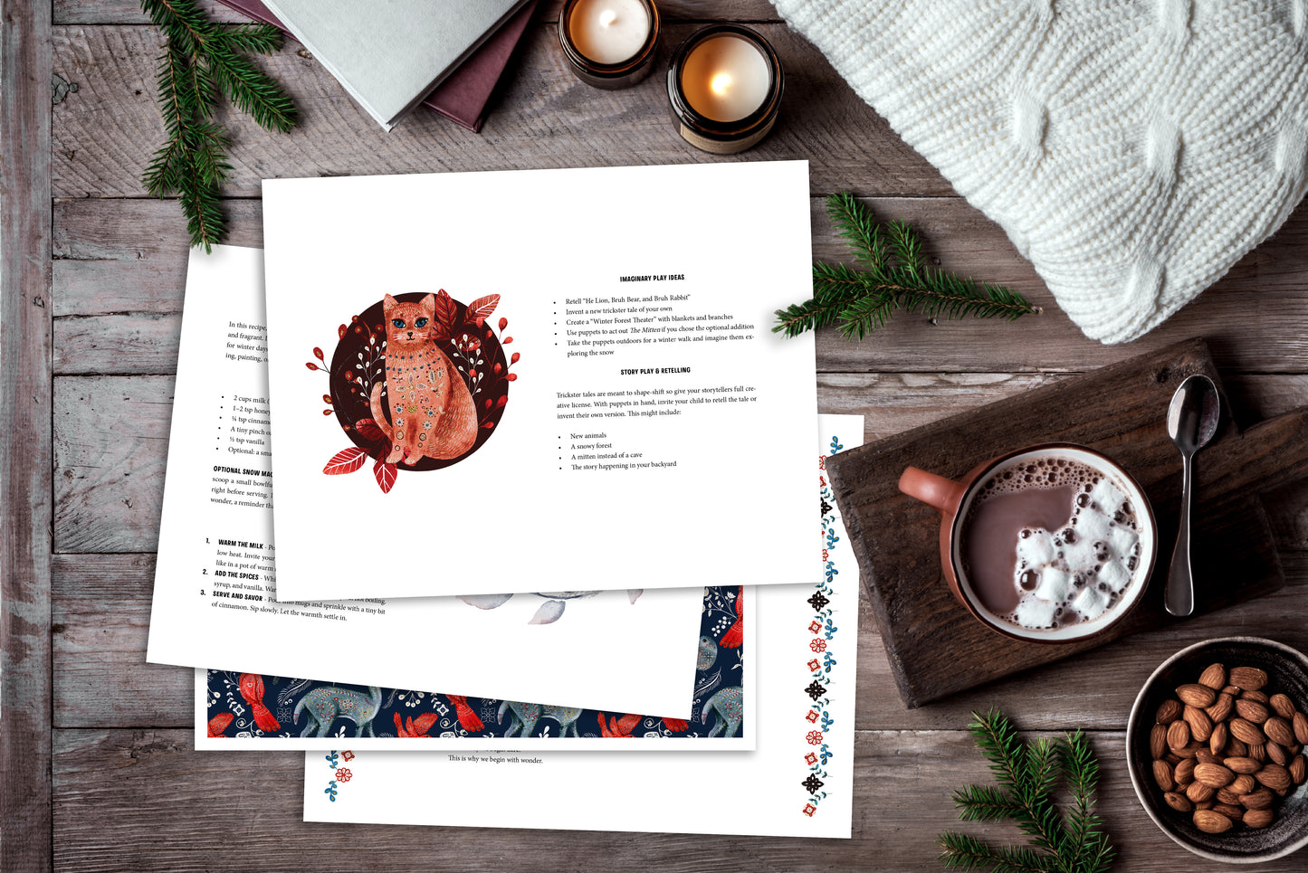 The WINTER STORY HOUSE