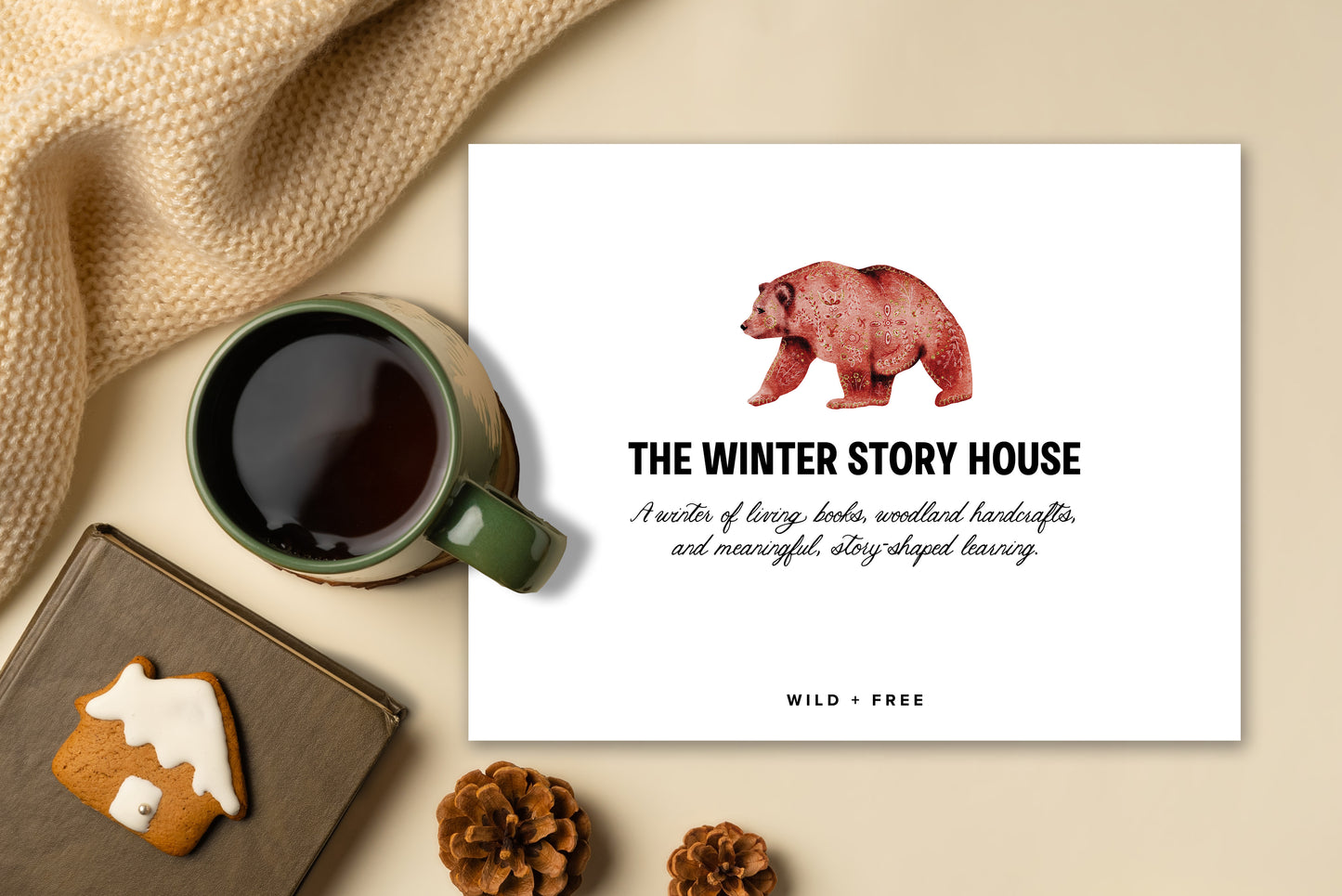 The WINTER STORY HOUSE