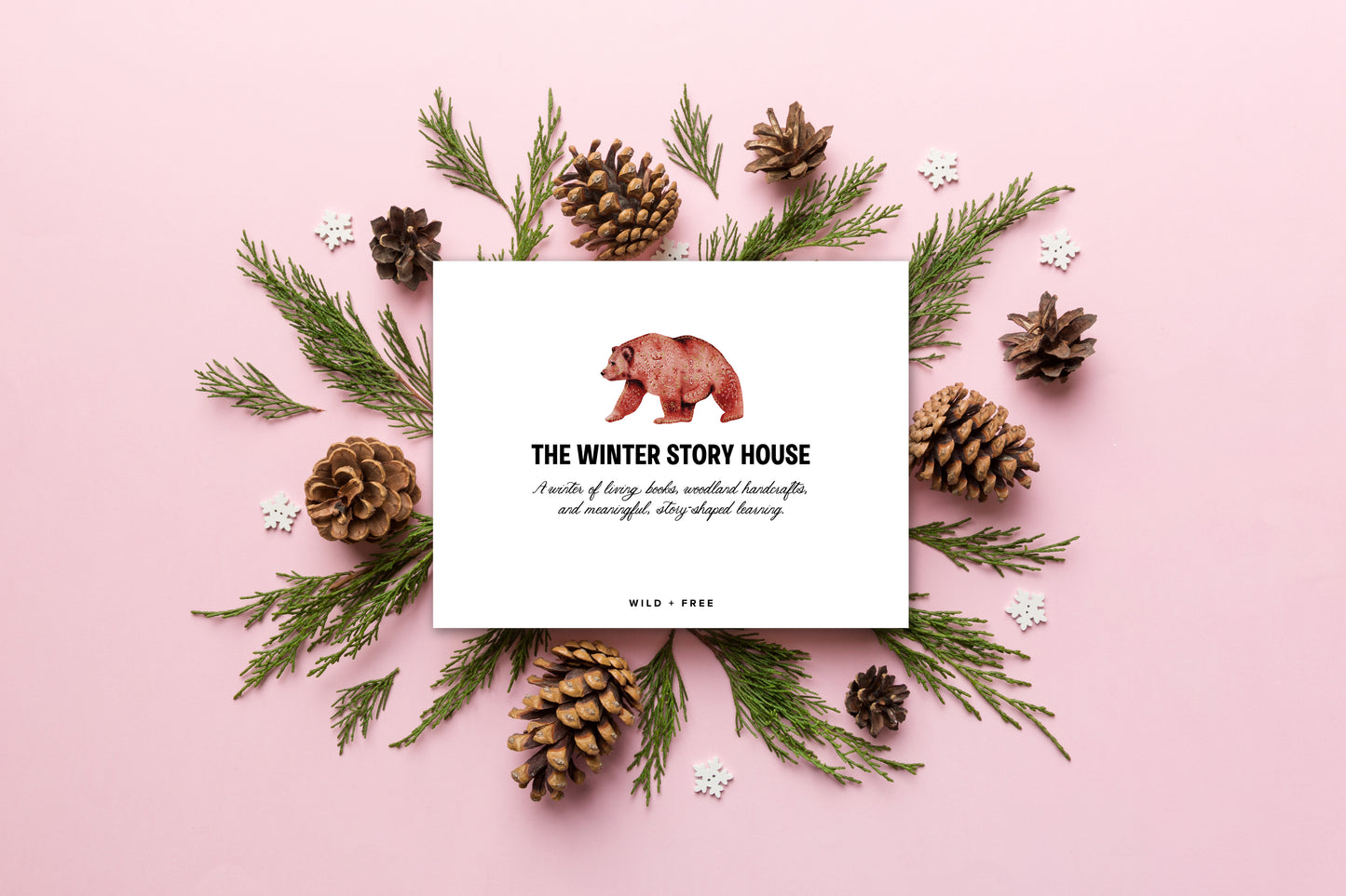 The WINTER STORY HOUSE