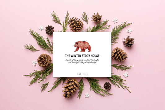 The WINTER STORY HOUSE