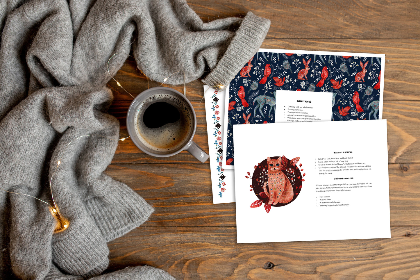 The WINTER STORY HOUSE