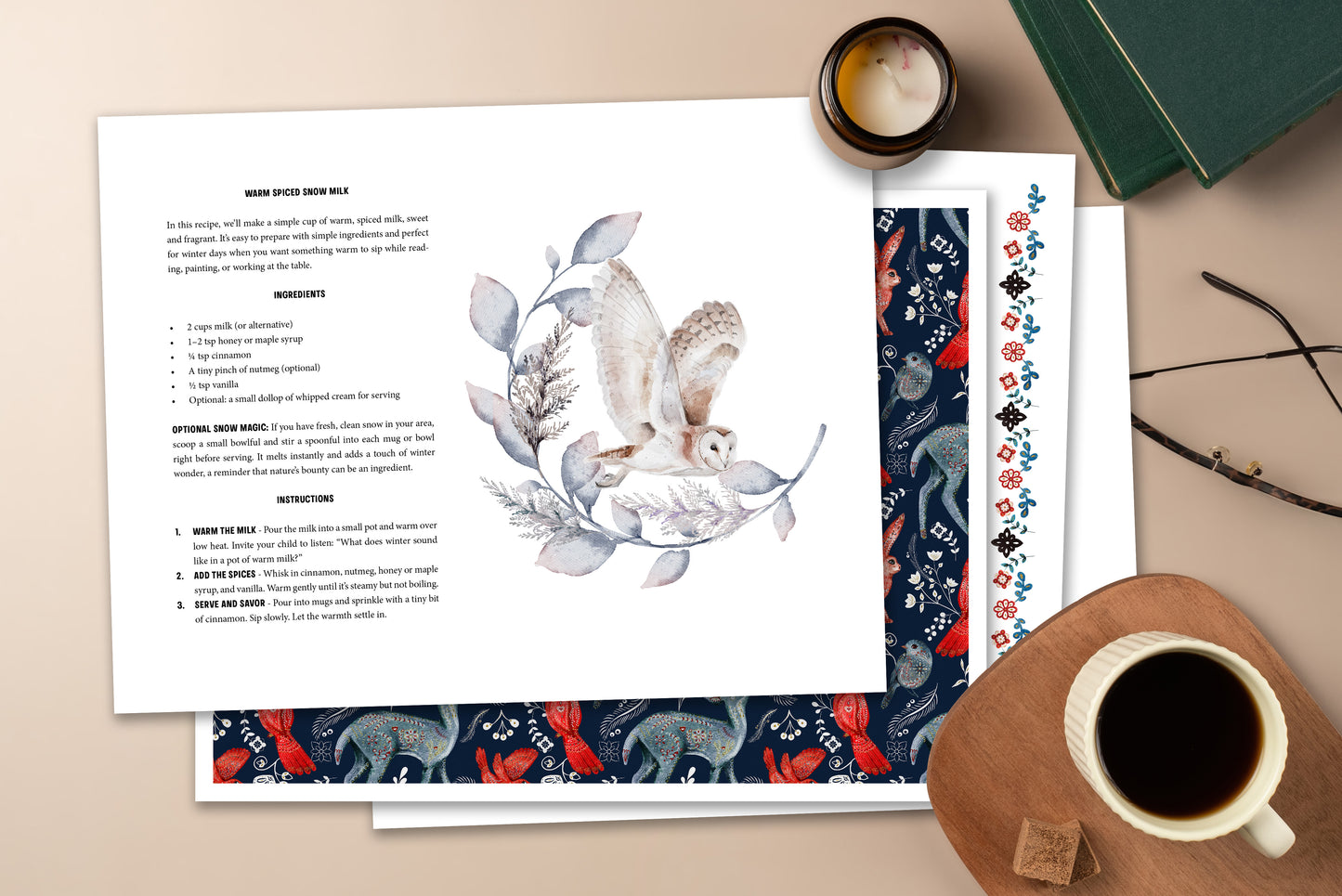 The WINTER STORY HOUSE