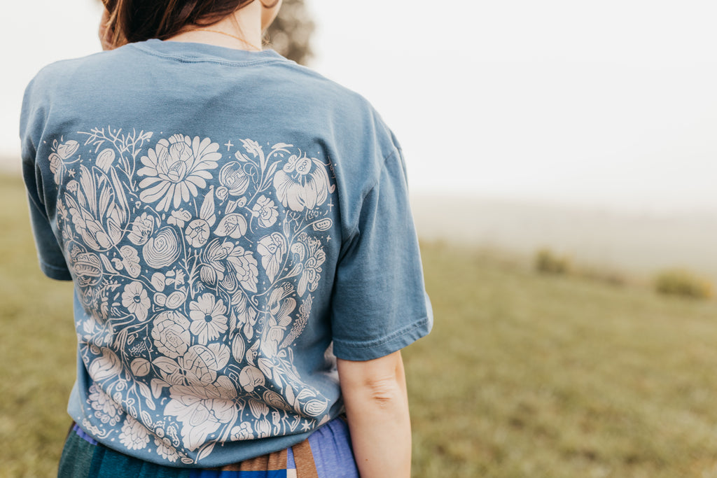 Wild Folk Denim Tee (Pre-Order)