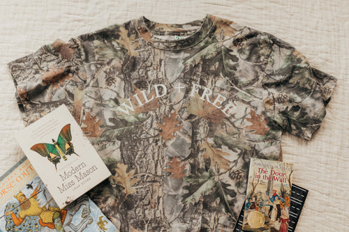 Wild + Free Camo Box Tee (Pre-Order)