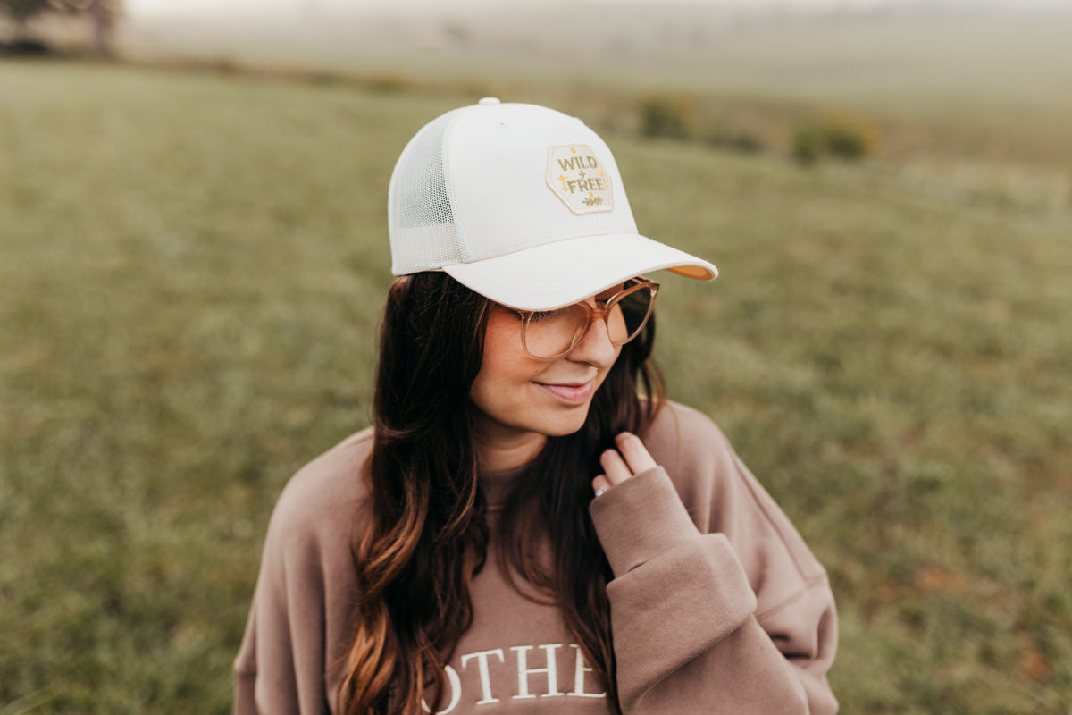 Wild + Free Cream Trucker Cap (Pre-Order)