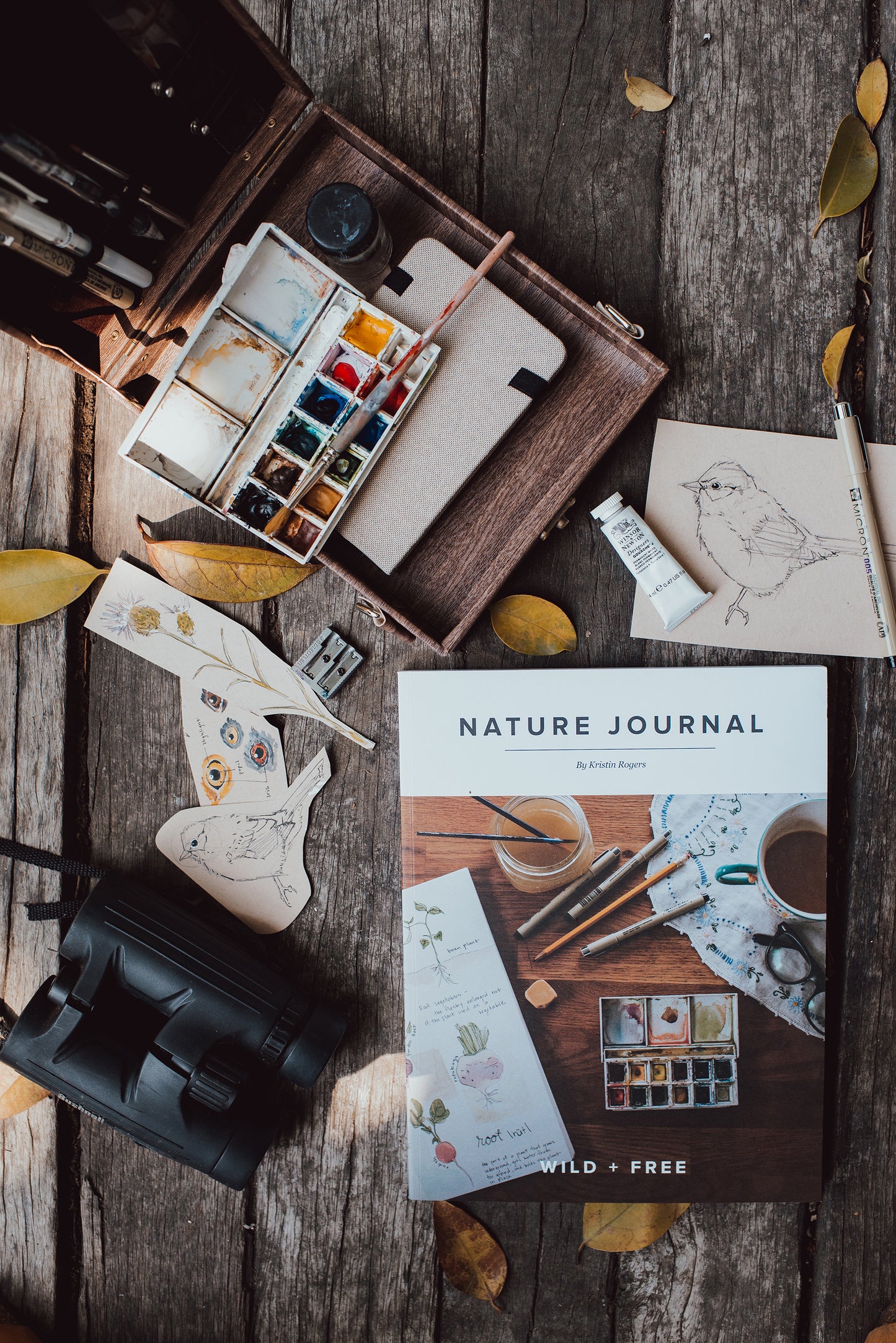 Nature Journal Book – Wild + Free